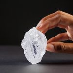What does a raw diamond look like